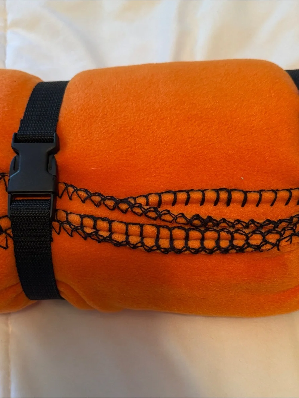 Orange Clemson Fleece Blanket Roll NWOT